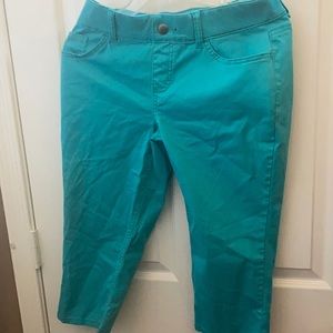 FINAL MARKDOWN Riders by Lee mid rise Capris 6